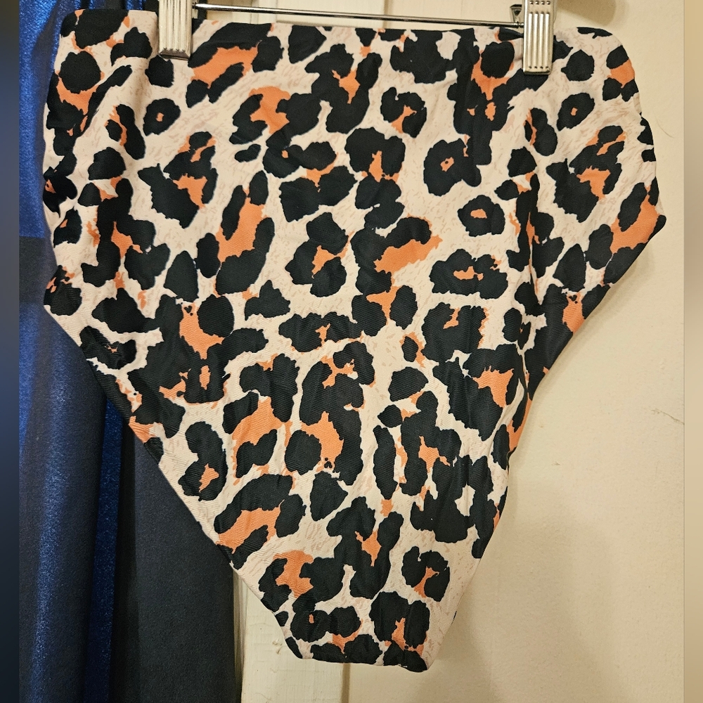 Blooming Jelly Womens High Waisted Bikini Set Tie Knot High Rise Two Piece NWT - Picture 5 of 6